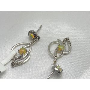 New Luxury top selling <b>Earring</b> Set 925 Sterling Silver, <b>Opal</b> Gift Party Wedding Anniversary Engagement Religious Ceremonies - Product Image 5