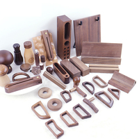 Pièces en bois usinées CNC OEM pour usine Holzteile – Services d'usinage du bois (noyer, bambou, érable) et tournage CNC