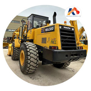Cargadora de Ruedas Komatsu WA380Z WA380-3 Usada en Buen Estado, Certificación CE y EPA, Pintura Original, 95% Nueva, Maquinaria de Movimiento de Tierras de Japón - Product Image 1