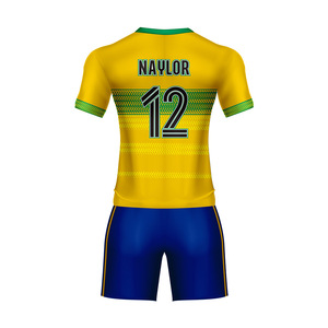 Design your own fitness training clothes for football cod camisetas football china cheap sports fashion formal soccer uniforms - Product Image 6