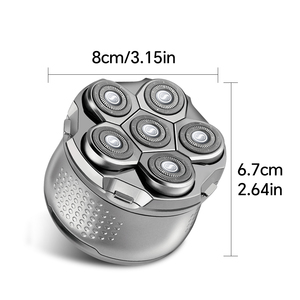 Type-C Charging Shaver Six Blade Floating Stainless Blades <b>Rotary</b> Rotating Shaving <b>Machine</b> for Household Hotel Type-c Floating C - Product Image 2
