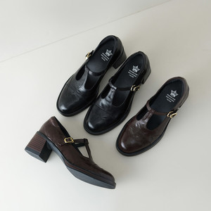 Cialisa Vintage Genuine Leather Mary Jane Pumps for Girls 2026 Spring <span class=keywords><strong>Round</strong></span> <span class=keywords><strong>Toe</strong></span> High Quality Buckle Strap High Heels Women Shoes - Product Image 4