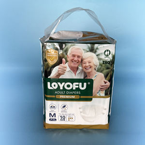 Pannolini Monouso <span class=keywords><strong>per</strong></span> Adulti di Alta Qualità, Tessuto Non Tessuto con <span class=keywords><strong>Film</strong></span> PE, Protezione 3D Contro le Perdite, Morbidi e Traspiranti, Assorbenti, Stile Giapponese - Product Image 1