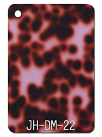 Feuille acrylique moulée en écaille de tortue colorée personnalisée pour armoires de cuisine panneau lumineux de couleur bleu agate feuille acrylique haute brillance