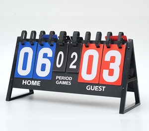 Tableau de scores portable de table pour le sport, avec système de retournement de feuilles, pour enregistrer les scores - Product Image 4