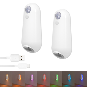 Intelligentes, Wasserdichtes WC-Licht mit Körpererkennung, Fußlicht, Farbenfrohe Stimmungsbeleuchtung - Product Image 5