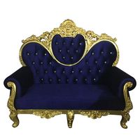 Meubles disponible en noir, blanc et argent, pour location de chaises à dossier haut, Style King, Love