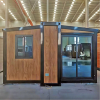 Prix d'usine Maison modulaire Maison mobile pliante double aile extensible Maison modulaire préfabriquée