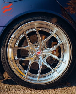 ล้ออะลูมิเนียมฟอร์จสองชิ้นแบบใหม่ ขนาด 18-22 นิ้ว 5x120/120.65 ขอบลึก สำหรับ /AUDI/- ใช้ได้กับรถยนต์ทั่วไป - Product Image 2
