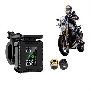 Capteur TPMS universel pour <span class=keywords><strong>moto</strong></span>, moniteur de pression des pneus sans fil à énergie solaire, affichage en temps réel de haute précision - Product Image 5