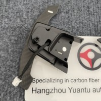 Palettes de changement de vitesse magnétiques en fibre de carbone pour Volkswagen GOLF 7 GTI