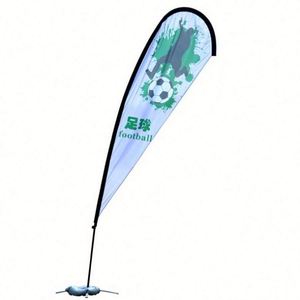Outdoor Flying Polyester Beach Teardrop <b>Flags</b> Banner Double Sided Printed Promotion Advertising <b>Flag</b> - Product Image 4