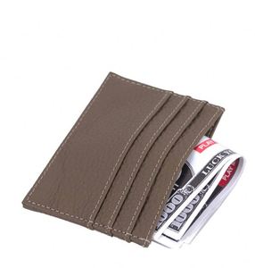 Business Credit ID Card Holder PU Leather Key Ring <b>Gift</b> Box Set Customized Color Logo Handmade Personalized Birthday <b>Gift</b> Card - Product Image 2