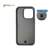 Coques de téléphone antichoc en TPU et aluminium pour sublimation 2D Prosub pour iPhone 16 15 14 Pro Max Plus, coques vierges pour téléphone portable