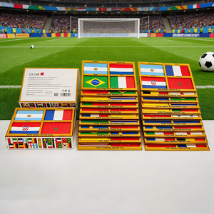 Recuerdo para Fanáticos <span class=keywords><strong>del</strong></span> Fútbol CS, 22 Piezas, Coleccionables de la Copa <span class=keywords><strong>Mundial</strong></span> de Fútbol 1930-<span class=keywords><strong>2022</strong></span>, Decoración para el Hogar, Balón de Fútbol Ajustable y Duradero de la Final Four - Product Image 1