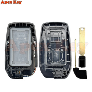 Coque de clé de voiture pour Toyota Hilux Fortuner TRD SW4 Landcruiser xm38 avec lame Toy40 - Product Image 2