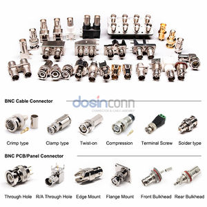 50 75 Ohm BNC Macho Jack Conector Crimp para RG58 - Product Image 4