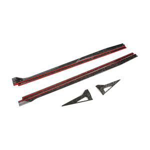 Faldones laterales de carbono forjado LP640, Winglet para Lambo Huracan, LP640-4, rendimiento, coupé, 2 puertas, 2017-2019 - Product Image 3