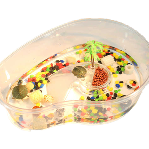 Tianbo Mix Color Mini nhựa cầm tay Fish Tank bán buôn bò sát hộp cho rùa và PET cá - Product Image 4