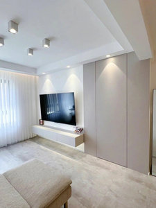 Porta nascosta invisibile in legno massello in alluminio Design personalizzato Guangzhou - Product Image 6