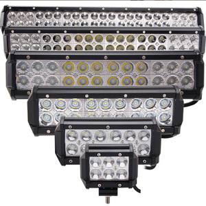 Off-Road <b>LED</b> <b>Work</b> <b>Light</b> Bar 126W Dual Row Aluminum Alloy DC Power 50000H Lifespan CE Certified - Product Image 1