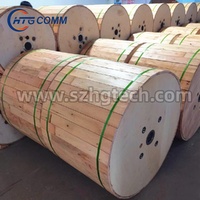 Cable de Fibra Óptica de Alto Rendimiento HGTCOMM G652D GYTA53 con Cubierta de HDPE, Garantía de 5 Años para Uso en Exteriores con 12/24/48/96 Núcleos