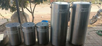 Réservoir d'eau vertical automatique en acier inoxydable SS304 de 1000L, 2000L, 5000L, 10000L avec pompe et moteur pour le stockage d'azote liquide et de lait