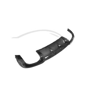 Difusor de parachoques trasero de fibra de carbono S3, Kit de carrocería de escape, piezas de coche para <span class=keywords><strong>Audi</strong></span> S3 <span class=keywords><strong>A3</strong></span> 8V Sedan 2014 2015 2016 2017 2018, accesorio de afinación - Product Image 2