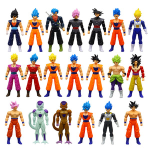 Envío Negociable, Juego de Juguetes de PVC de Anime Japonés Dragon Ball de 17 cm, Figura de Acción de Goku, Modelo de Juguete de Gogeta con Articulaciones Móviles para Niños, Regalo - Product Image 2