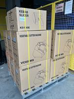 GOOPIKK Professionele VC60MS Multifunctionele Groentesnijder Commerciële Fruitsnijder Snijmachine 550W