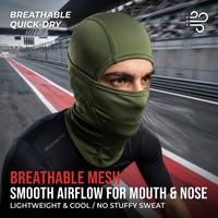 Cagoule de camouflage respirante en maille anti-UV coupe-vent pour le cyclisme, la pêche, la chasse et les activités de plein air