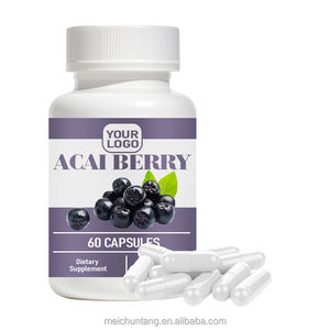 OEM/ODM fabrika kaynağı yüksek organik 100% doğal <span class=keywords><strong>Acai</strong></span> <span class=keywords><strong>Berry</strong></span> özü kapsül yetişkin diyet takviyesi özel etiket - Product Image 2