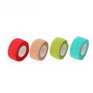 Bandages en coton médical faciles à déchirer, 4 cm, 6 cm, 8 cm, 10 cm, respirants, auto-adhésifs, élastiques - Product Image 5