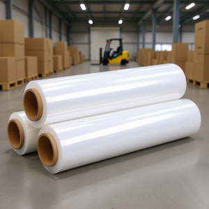 Película Estirable BAGLEADER de 50 cm y 20 Micras, Transparente, Suave, Resistente a la Humedad, para Embalaje y Envoltura, Grado Industrial - Product Image 2