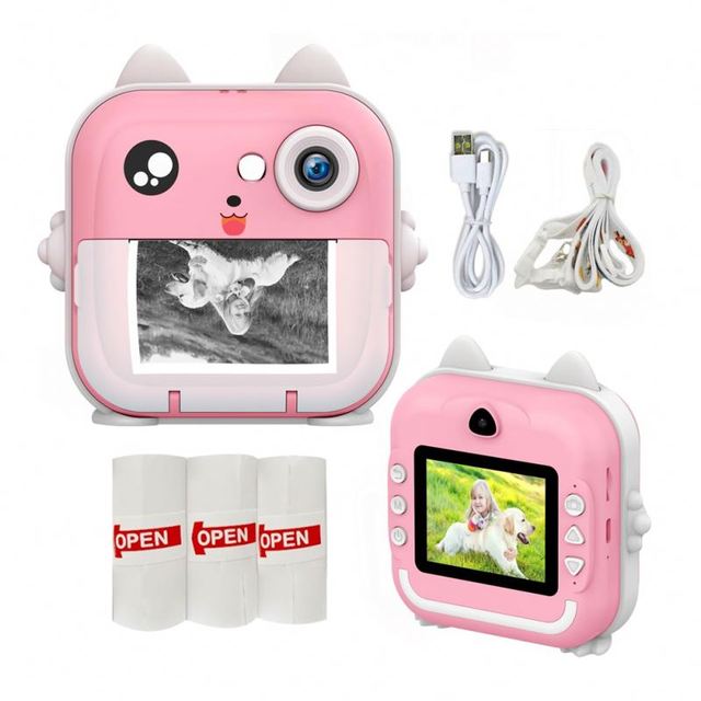 Factory Instant Print Photo Digital Camera 2026 Children Toys Mini Thermal Printer Camera for Boys and Girls