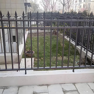 Valla de acero galvanizado Cercado de piquete de metal galvanizado para Sistema de Protección de Privacidad de patio de jardín - Product Image 3