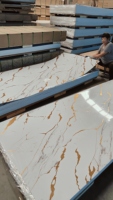 Panel de Pared de PVC Decorativo para Interiores con Acabado Brillante UV, Certificado CE, FSC e ISO