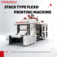 Machine d'impression flexographique de type empilable personnalisable CHAOXU pour l'emballage papier et les films