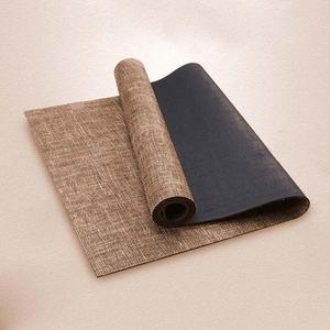 Tapete de Yoga y Pilates Ecológico de Yute y Caucho con Opción de Logotipo Personalizado, Grosor de 3-5 mm, Longitud de 183 cm - Product Image 3