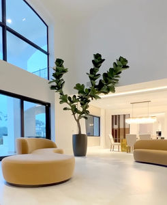 3M cây nhân tạo trong nhà chậu cây nhân tạo cây fiddle lá vả cây ficus lyrata thân thiện với môi - Product Image 2