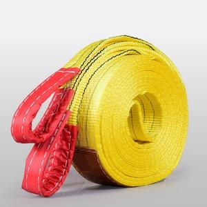 OEM ODM 10トン20トン40トンウェビングスリング強化ループリフティングストラップカスタム - Product Image 1