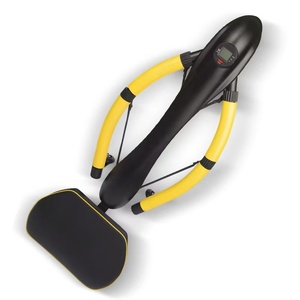 Máquina <span class=keywords><strong>de</strong></span> remo portátil para uso doméstico con entrenador <span class=keywords><strong>de</strong></span> realce, <span class=keywords><strong>ejercicio</strong></span> ABS hidráulico doble para escultura corporal y entrenamiento muscular abdominal - Product Image 3