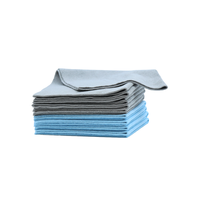 Serviette en microfibre épaisse à tissage perlé, écologique, douce, confortable, séchage rapide, 40x40cm, sans ourlet, pour essuyer les vitres, sécher les surfaces, laboratoire, banc de travail, usage médical
