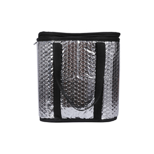 Grand <span class=keywords><strong>sac</strong></span> isotherme à bulles thermique en aluminium <span class=keywords><strong>de</strong></span> taille personnalisée avec poignée au design moderne pour un stockage efficace des aliments - Product Image 5