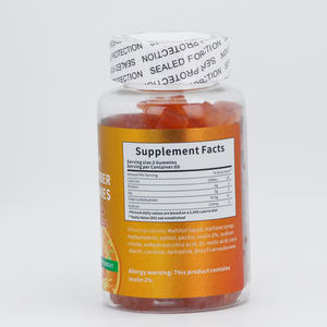 Ácido fólico orgánico de zinc, goma azul, multivitamina, osos, vitamina <span class=keywords><strong>C</strong></span>, gomitas para el crecimiento del cabello, para ayudar <span class=keywords><strong>a</strong></span> reducir la pérdida de cabello - Product Image 5