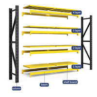 Étagère de rangement pour outils industriels avec panneau perforé, unité d'étagère réglable en acier pour garage et atelier
