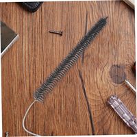 2 brosses flexibles pour l'évacuation des cheveux et des peluches de la machine à sécher, outils de nettoyage pour réfrigérateur et machine à laver