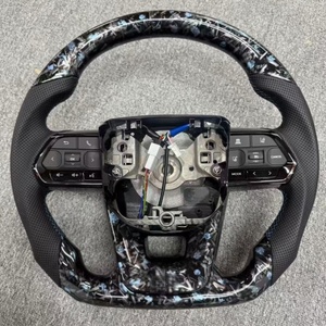 Toyota Corolla, Hiace, Mark X, Prado <span class=keywords><strong>120</strong></span>, Yaris, RAV4, Innova, Vitz, Axio, Crown, 4Runner, Hilux için Özel Karbon Fiber Direksiyon Simidi - Product Image 6
