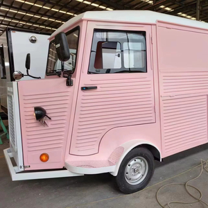 Nouveau camion de restauration rétro du fabricant, camionnette <span class=keywords><strong>à</strong></span> glaces vintage pour la restauration rapide, remorque mobile en fibre de verre pour hot-dogs, <span class=keywords><strong>à</strong></span> <span class=keywords><strong>vendre</strong></span> - Product Image 2