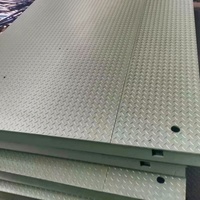 Pont Bailey antidérapant en acier préfabriqué pour piétons, pont à treillis durable pour routes rurales et parcs